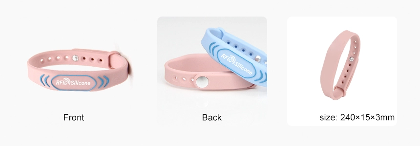 design and size of NFC rubber bracelets RS-NW004 design and size of NFC rubber bracelets RS-NW004