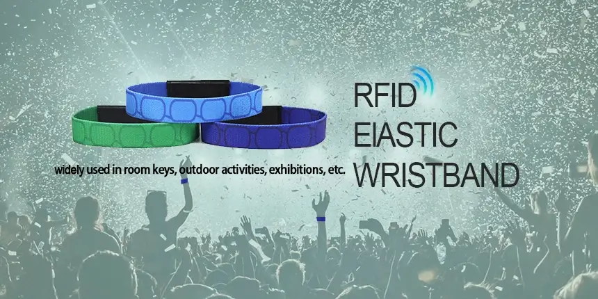 Custom RFID elastic Wristband Digital NTAG213 Bracelets Custom RFID elastic Wristband Digital NTAG213 Bracelets