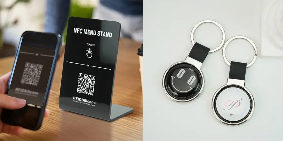 nfc menu and nfc keychain nfc menu and nfc keychain