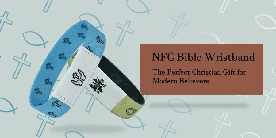 nfc bible wristband: perfect christian gift for modern believers nfc bible wristband: perfect christian gift for modern believers