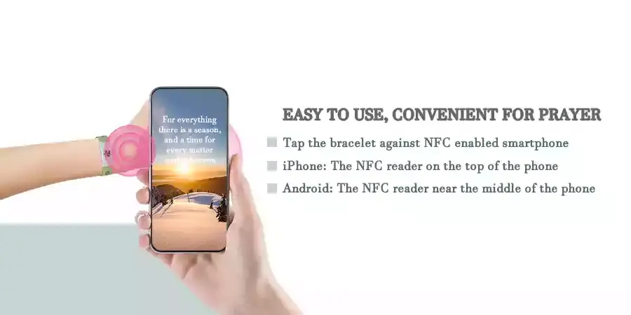 easy to use, convenient for prayer, compatible for most of smart phone easy to use, convenient for prayer, compatible for most of smart phone