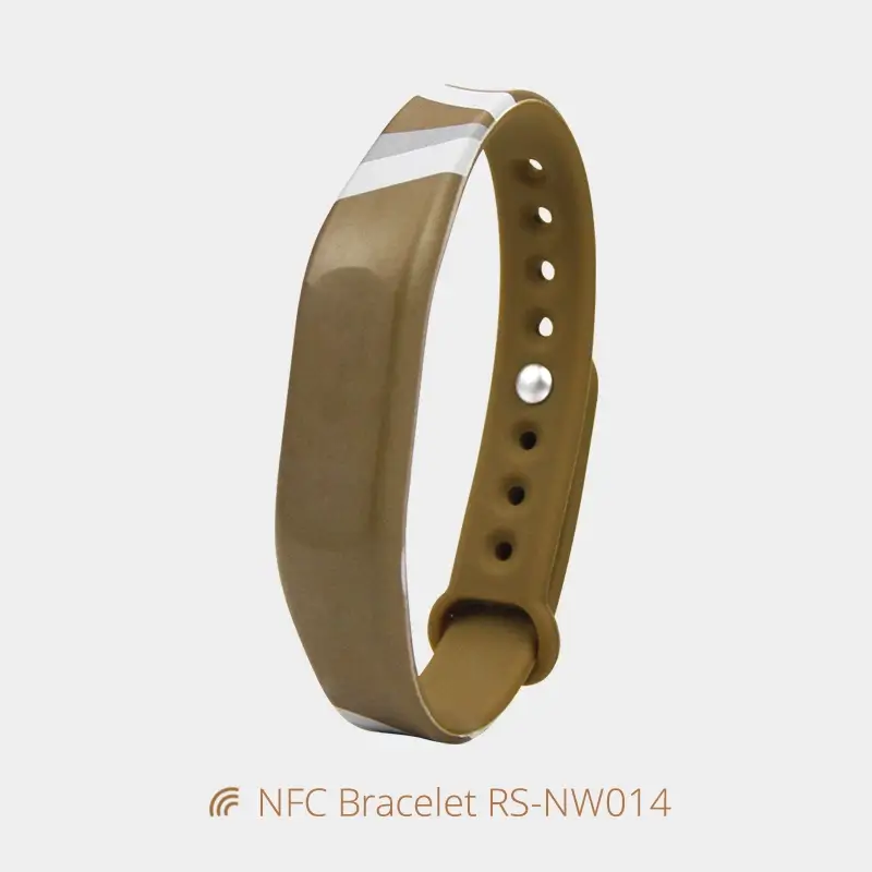 NTAG216 Bracelet NFC GYM Silicone Wristbands