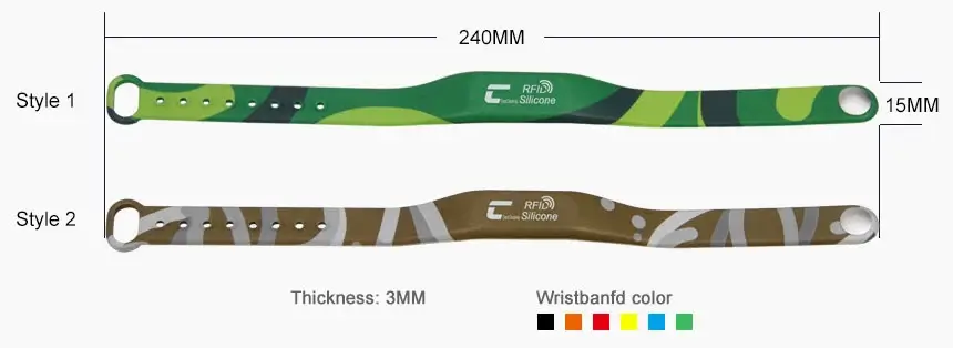 design and size of ntag216 bracelet rs-nw014 design and size of ntag216 bracelet rs-nw014