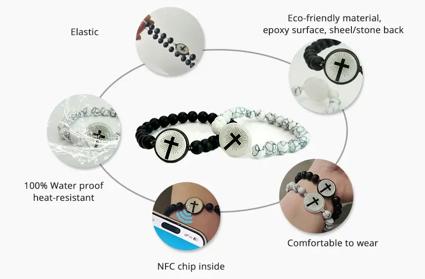 details of nfc enabled scripture bracelet crs-nw015 details of nfc enabled scripture bracelet crs-nw015
