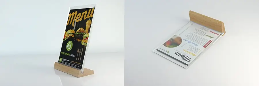 nfc menu stand nfc menu stand