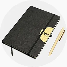 Smart NFC notebook and NFC pen gift set Smart NFC notebook and NFC pen gift set