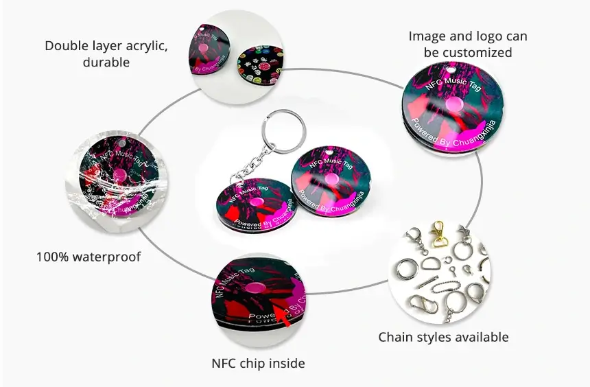 details of nfc music tag rs-ncd03