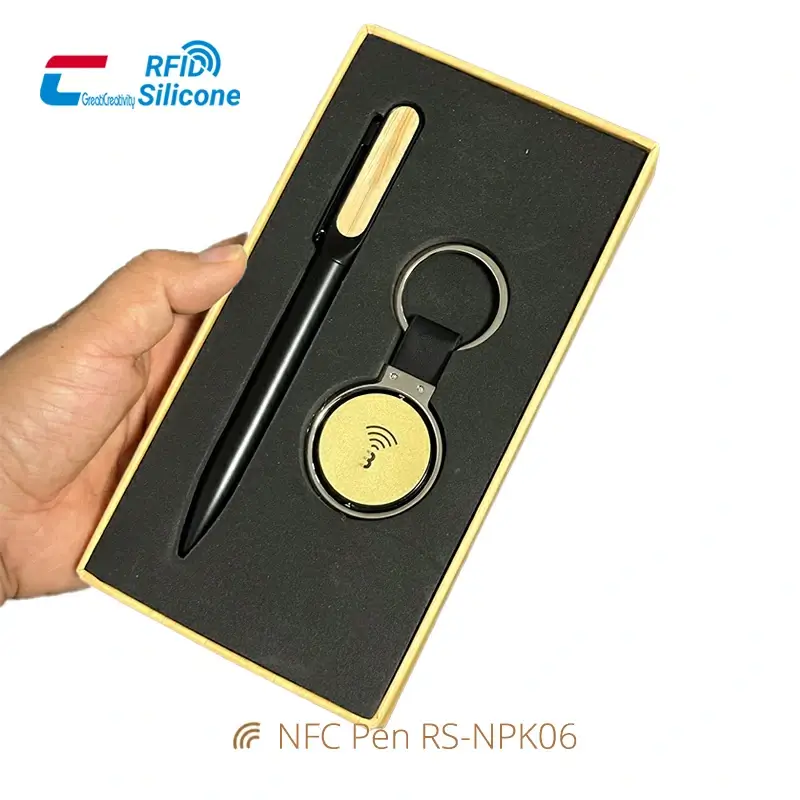 Wholesale NFC Pen & Key Fob NFC Epoxy tags Gift Sets
