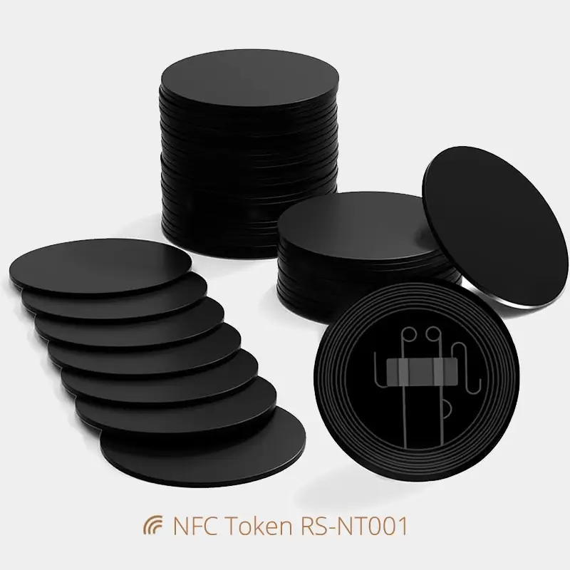 Blank NFC Token NTAG215 Coin Tags Amiibo NFC PVC Cards