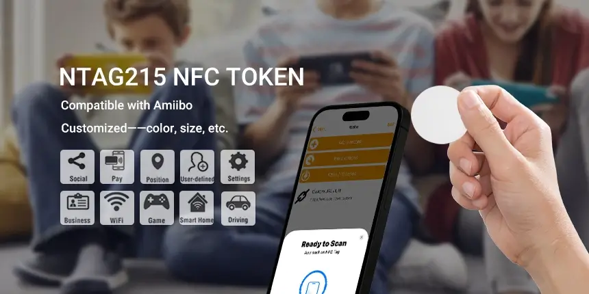 blank nfc token ntag215 coin tags amiibo nfc pvc cards blank nfc token ntag215 coin tags amiibo nfc pvc cards