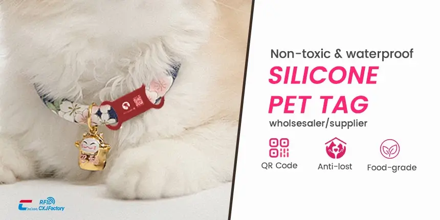 wholesale silicone pet tags durable waterproof with qr code wholesale silicone pet tags durable waterproof with qr code