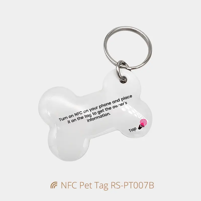 NFC Waterproof Dog Tag Personalized Collar Tags