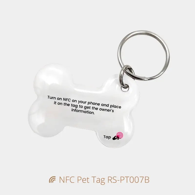 NFC Waterproof Dog Tag Personalized Collar Tags