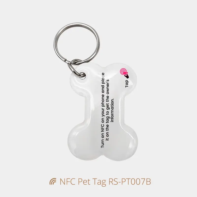 NFC Waterproof Dog Tag Personalized Collar Tags
