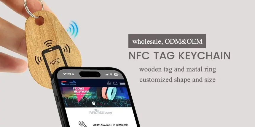 Custom NFC Tags Fabric Keychains Tap to Connect Instantly Custom NFC Tags Fabric Keychains Tap to Connect Instantly
