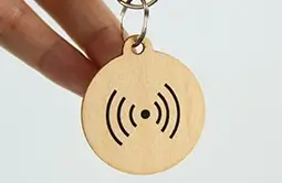 the nfc keychain tag has clear pattern and smooth edges the nfc keychain tag has clear pattern and smooth edges