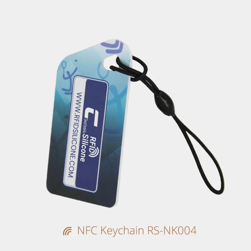 Custom NFC Keychain Tap for Hotel Access Control