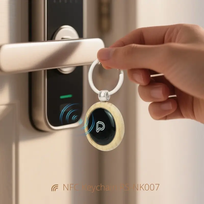 Epoxy Keychain NFC Programmmable for Access Control