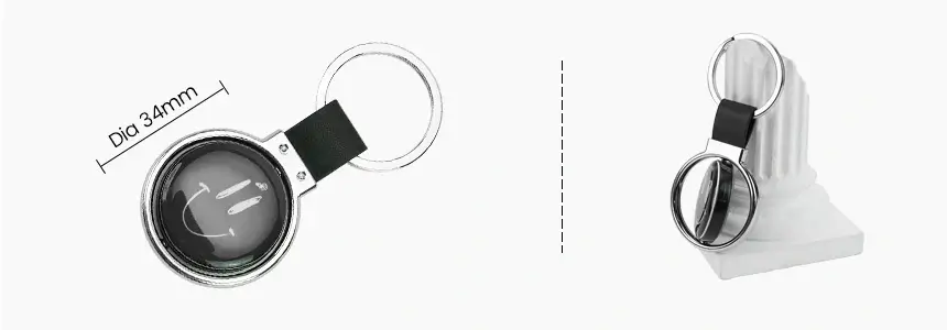 size of nfc keyfob rs-nk008 size of nfc keyfob rs-nk008