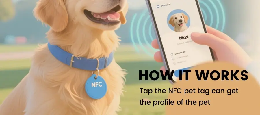 how do the nfc pet id tags work how do the nfc pet id tags work