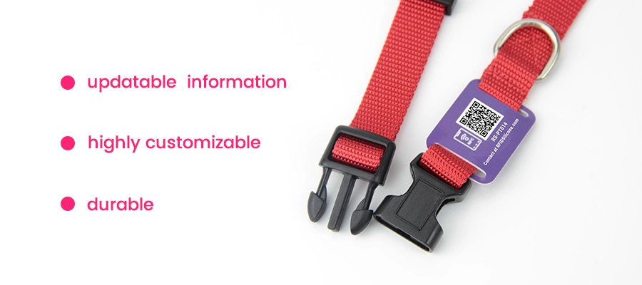 the advantages of nfc qr code pet collar the advantages of nfc qr code pet collar