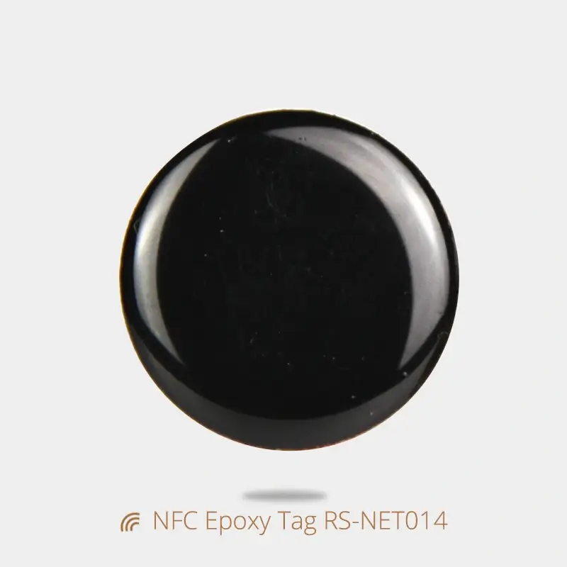 Custom Anti-metal Bible NFC Epoxy Label Round Label Sticker
