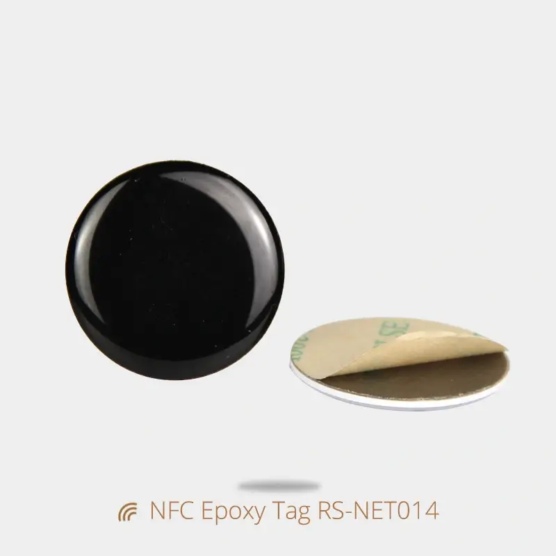 Custom Anti-metal Bible NFC Epoxy Label Round Label Sticker