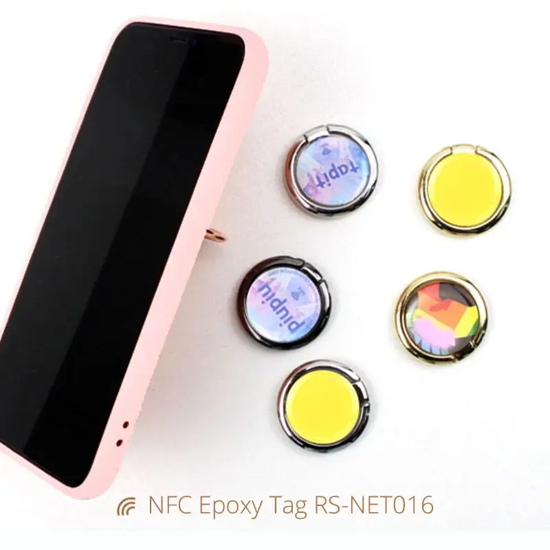 360&deg; Holo-Ring NFC Finger Phone Holder NFC Gifts