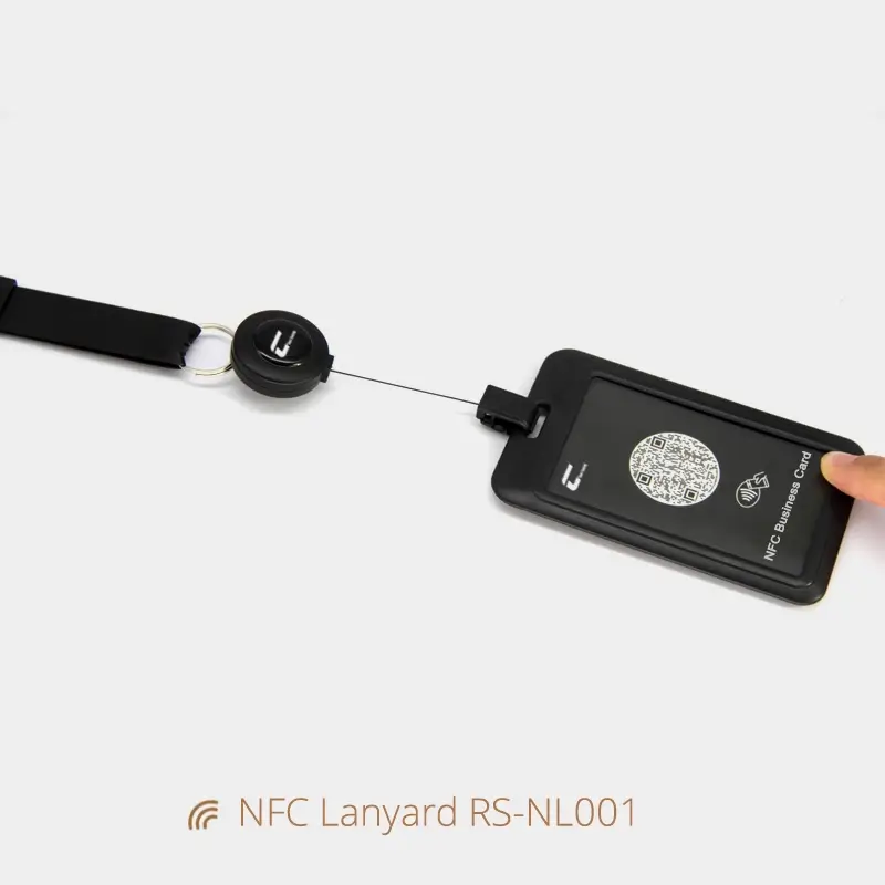 Stretchable NFC Badges Event ID Card NFC Lanyards