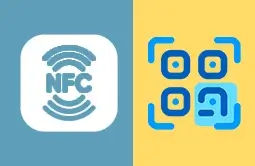 the rfid bagdes is with NFC and QR code, compatible with all smartphones the rfid bagdes is with NFC and QR code, compatible with all smartphones