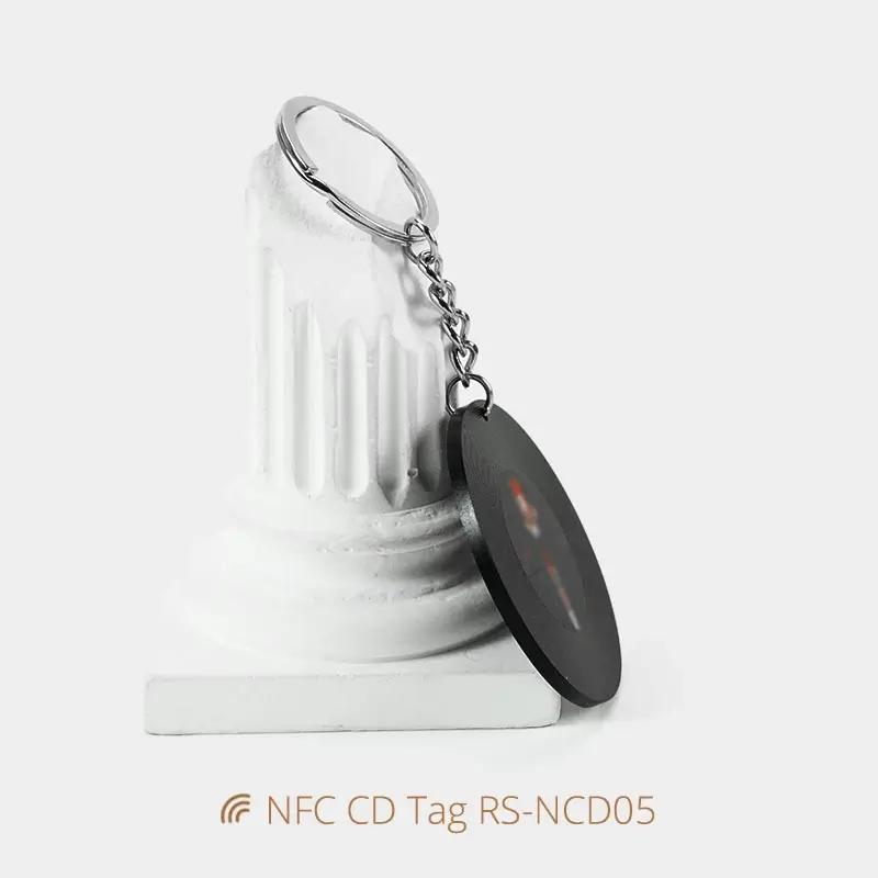 Mini Album Acrylic NFC Music Card NFC CD Keychains