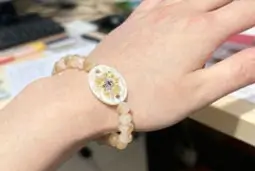 digital nfc daily bible artficial crystal bracelets are elegant design