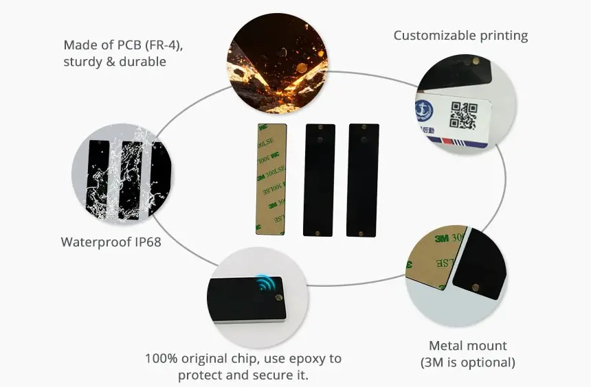 the details of the rfid pcb tag rs-pt9525 the details of the rfid pcb tag rs-pt9525
