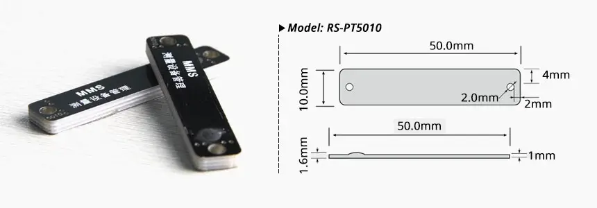 size of rfid pcb tag rs-pt5010 size of rfid pcb tag rs-pt5010