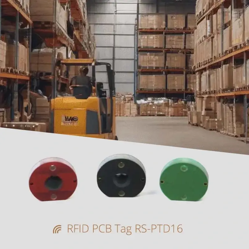 Mini Size Circular PCB RFID Tag for Metal