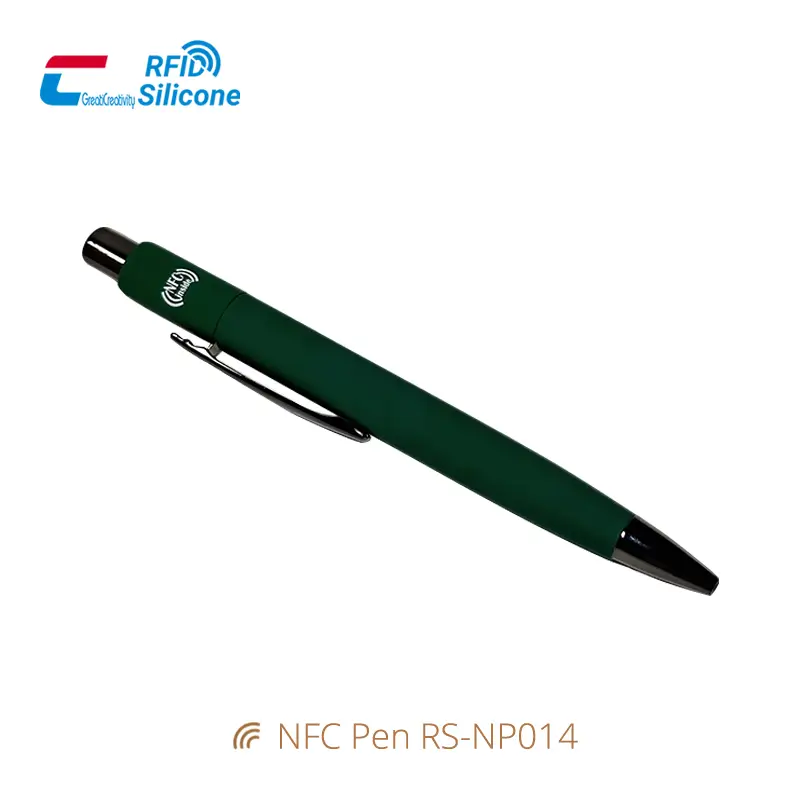 Aluminum NFC Metal Pen Push Ballpoint Pen