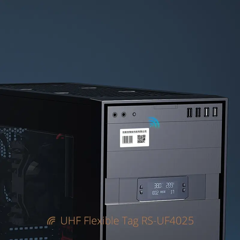 UHF Anti Metal RFID Tag Flexible for Curved Surfaces