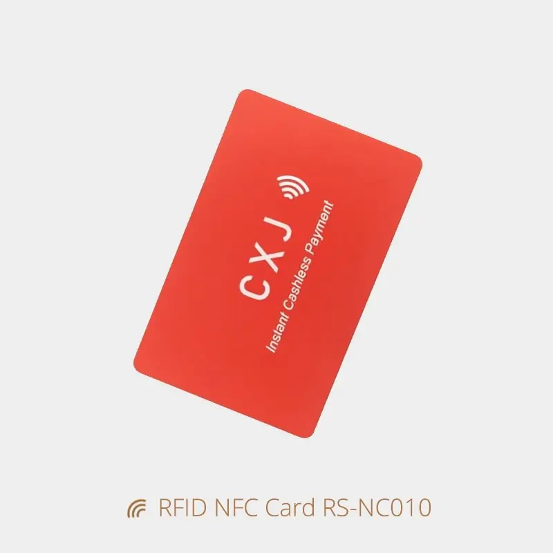 NTAG215 Cards Writable PVC Cards for Social Media